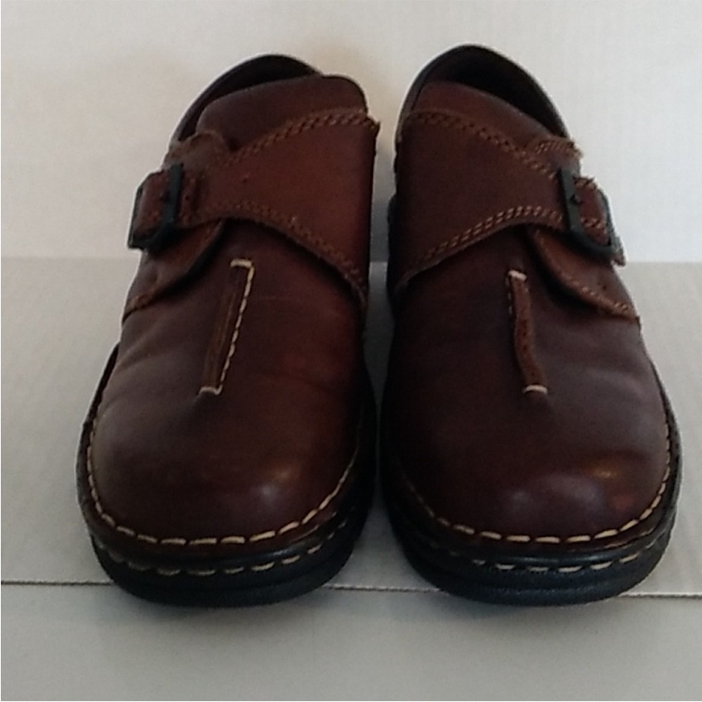 Women’s Chunky Brown Shoes with buckle